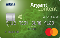 MBNA : MastercardMD World Argent Content MBNA